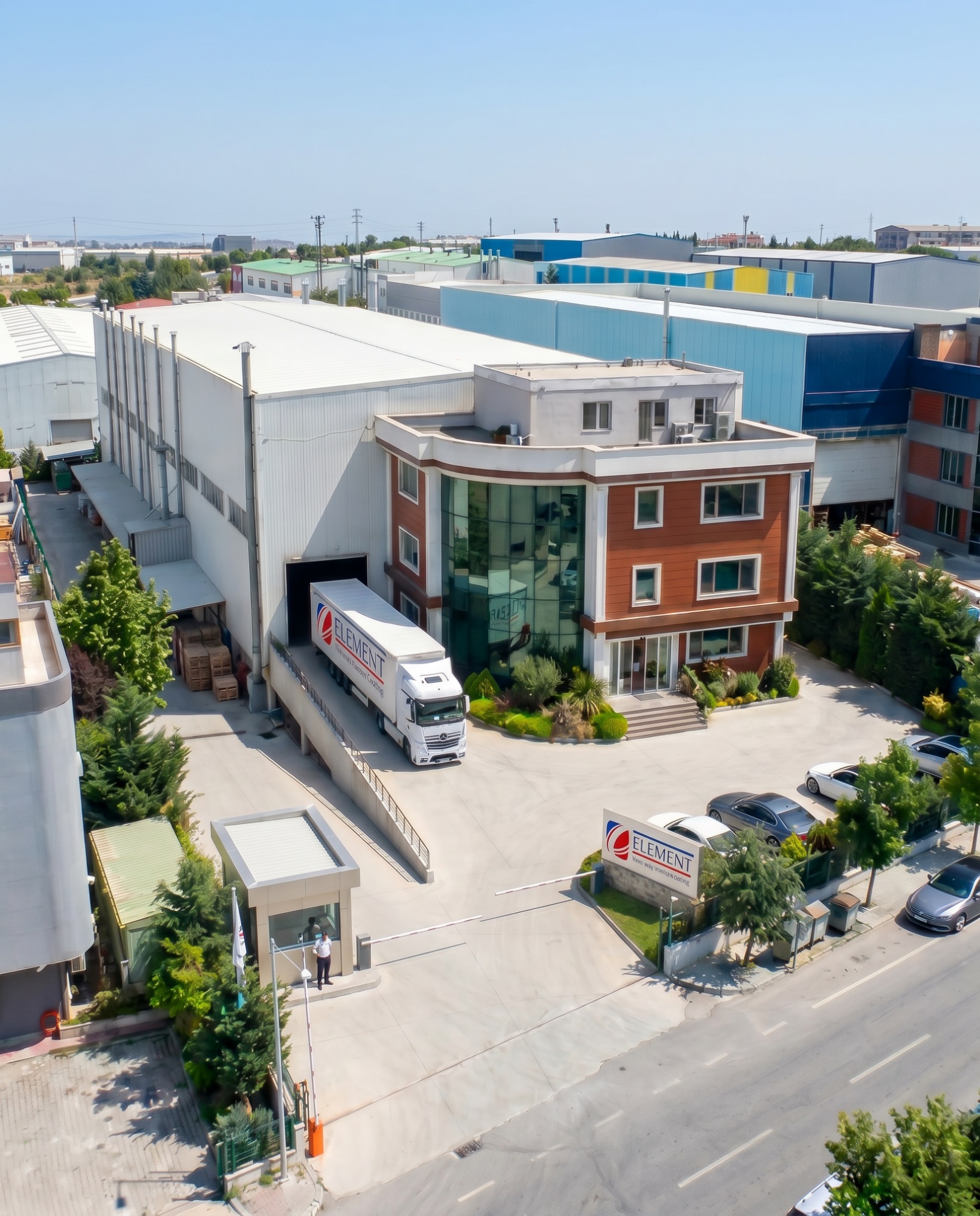 Görsel: Element Boya üretim tesisi — Tuzla, İstanbul
